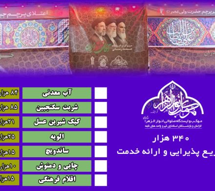نماهنگ تصویری موکب و ایستگاه صلواتی انوارالزهرا (س) هیئت محبین اهل بیت ع کارکنان وبازنشستگان استانداری قم و واحد های تابعه